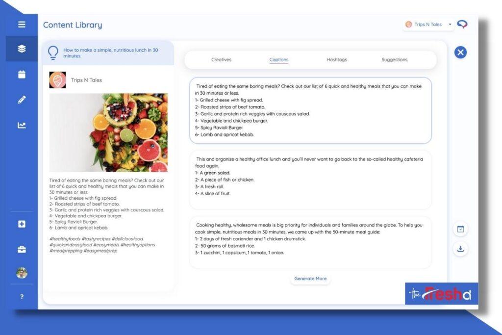Content Idea Generate- Predis Ai The Freshai