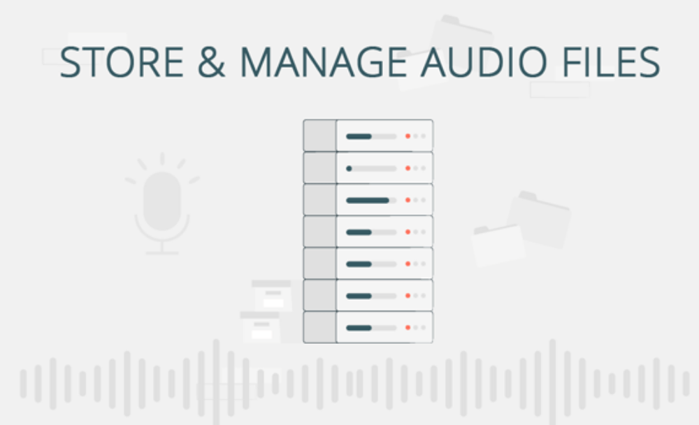 Blackify Store and Manage Audio File