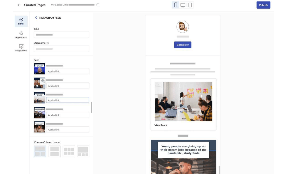 Linkjoy Curated Page