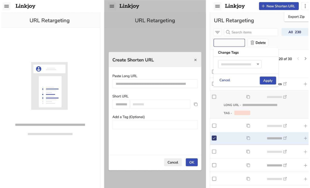 Linkjoy Link Retargeting
